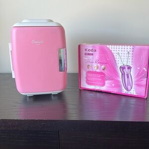 Cooluli skin care refrigerator & Keda hair removal kid